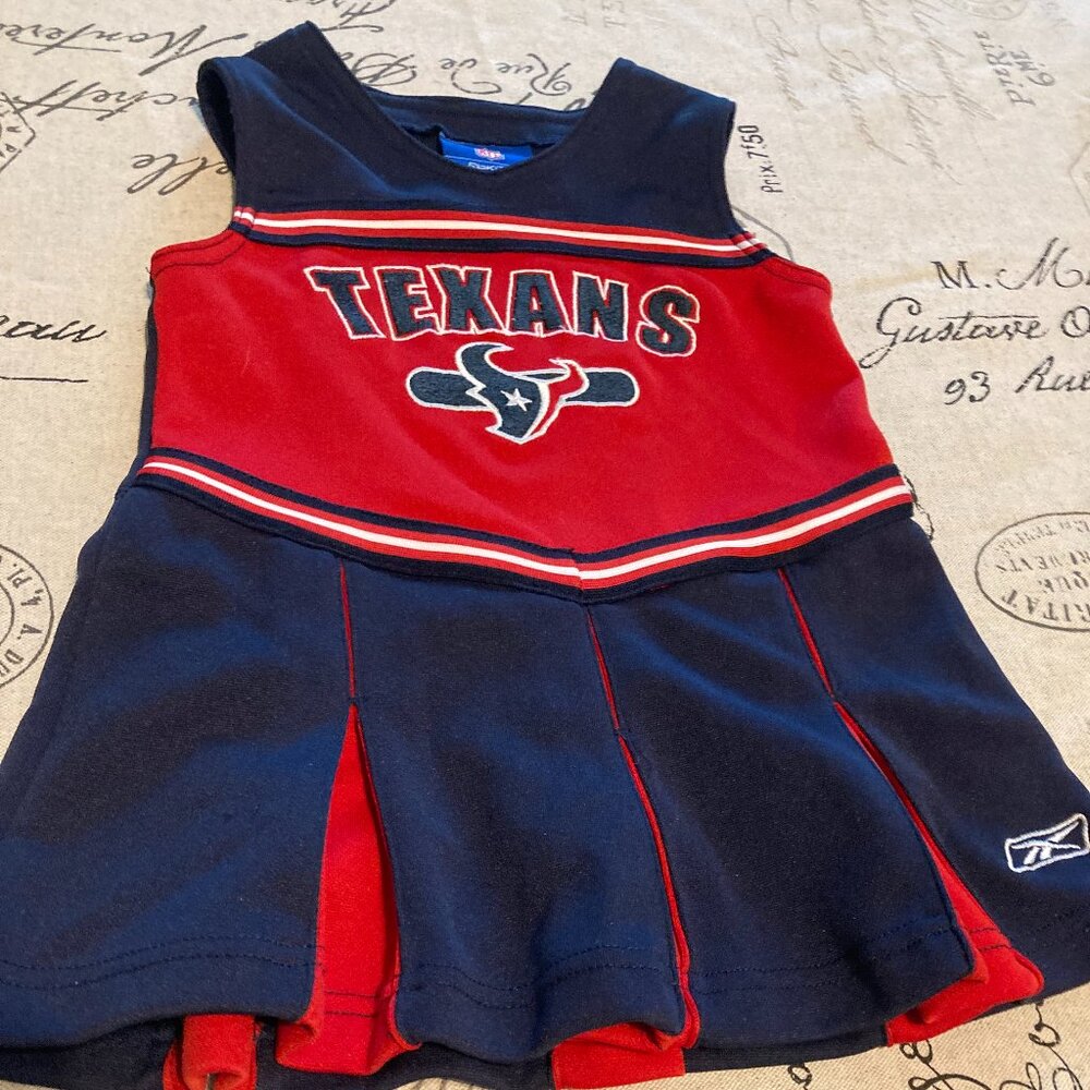 Houston Texans Girl's Size 3T Sleeveless Dress